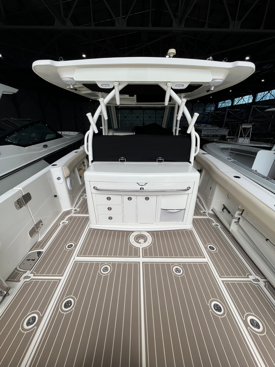 SeaDek cockpit panel layout from the MarineDex project gallery